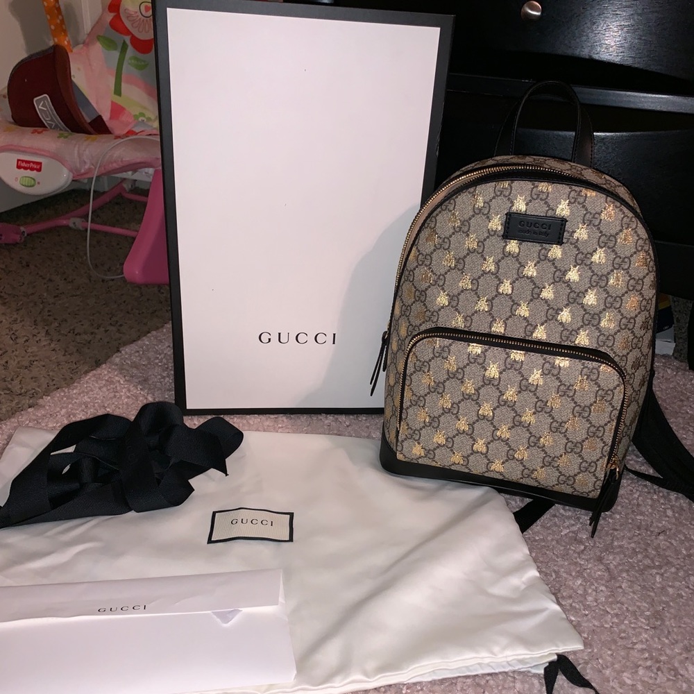 GG supreme bees backpack